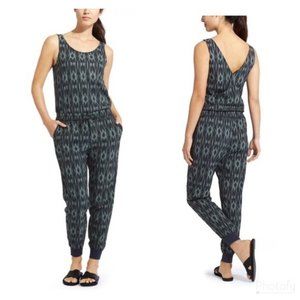 Athleta Ikat Cross Back Jumpsuit Romper